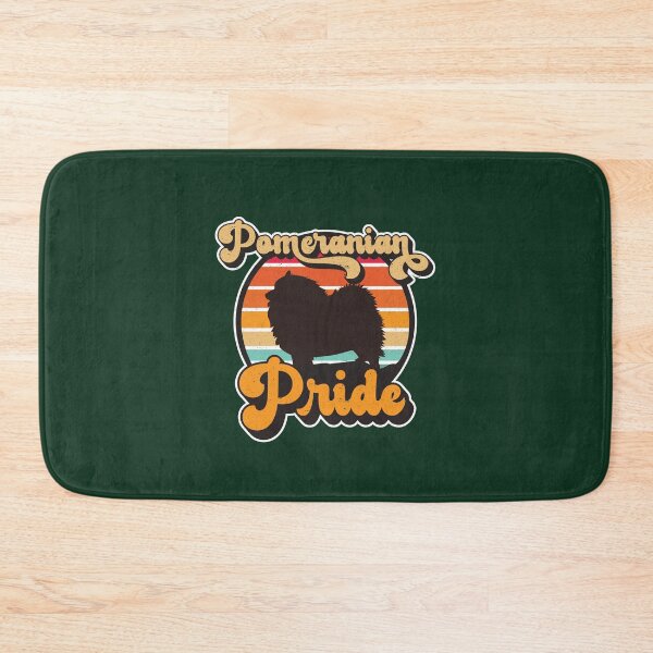 Item preview, Pomeranian Pride Retro Sunset Dog Silhouette Pet Design designed and sold by CRHPOD20.