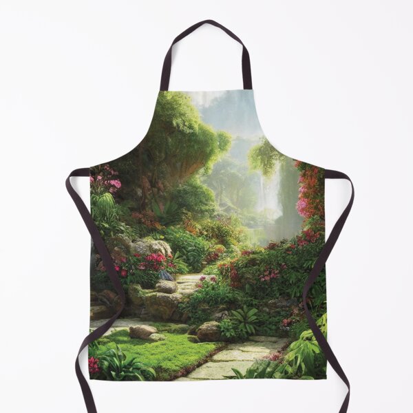 Item preview, Floral Path With Waterfall designed and sold by BrightC.