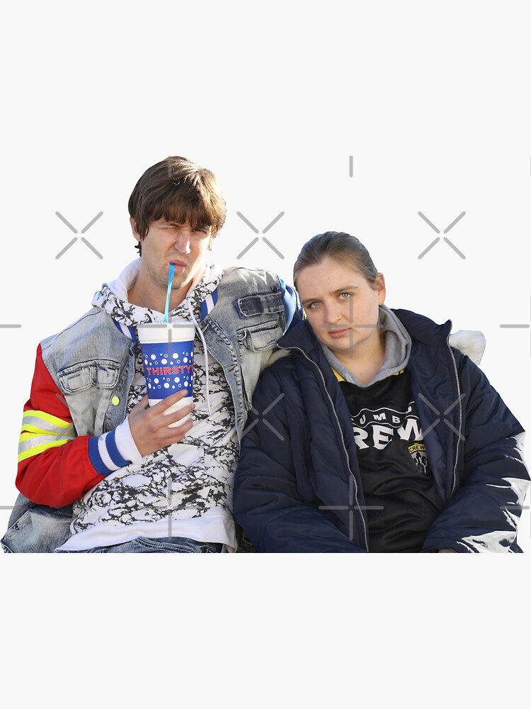 to Flatch Kelly Shrub on a bench" Sticker for Sale by Ethereal