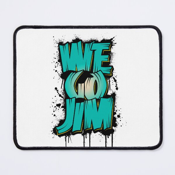 Item preview, We Go Jim - Funny Workout Gym designed and sold by ZETTIF ⭐⭐⭐⭐⭐.