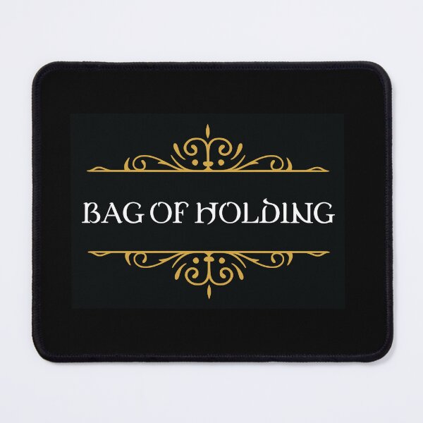 Item preview, Bag of Holding Wondrous Item RPG Fantasy Gaming designed and sold by Screen Therapy.