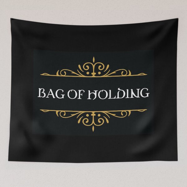 Item preview, Bag of Holding Wondrous Item RPG Fantasy Gaming designed and sold by Screen Therapy.