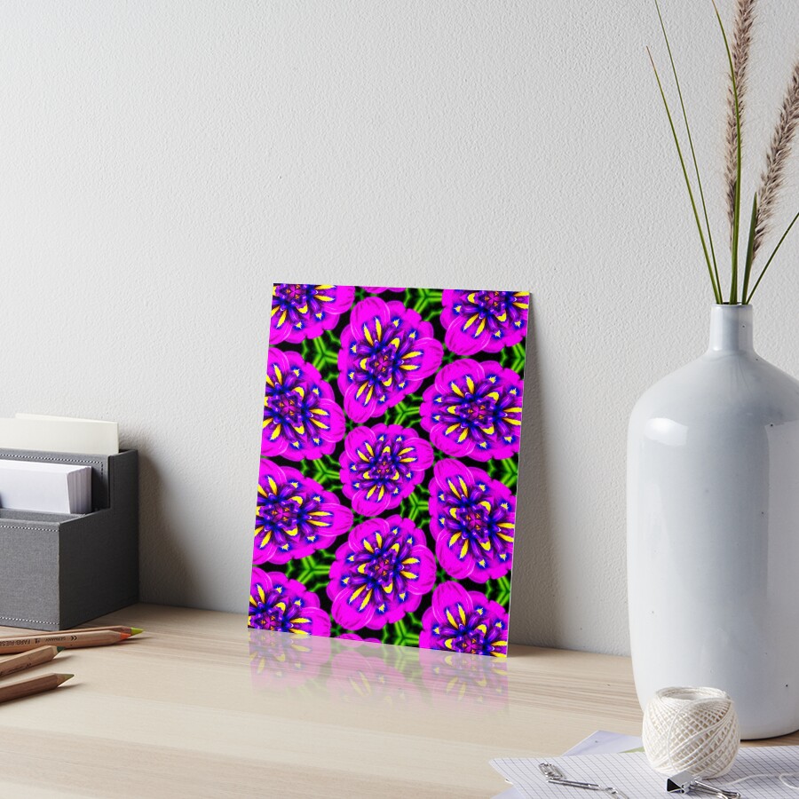 Item preview, Art Board Print designed and sold by Patternflower.