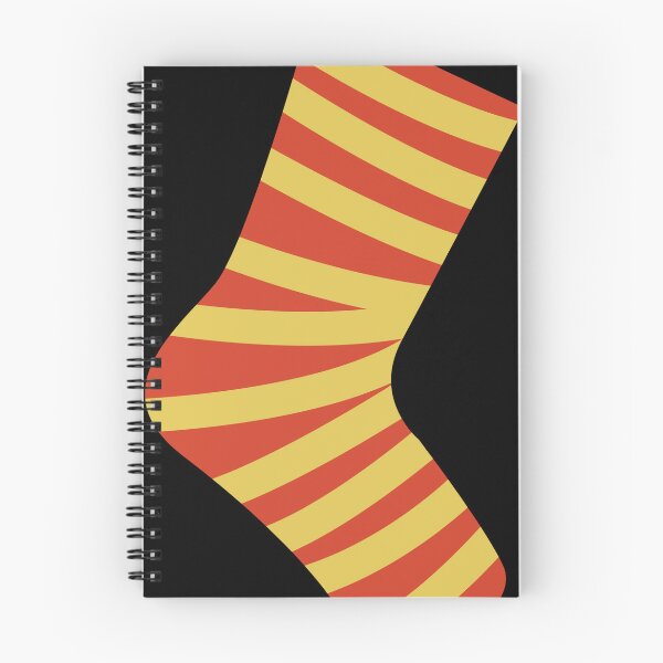 Item preview, Yellow and Red Striped Christmas Stocking designed and sold by PrintPortal.
