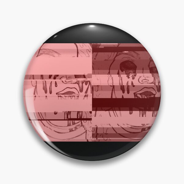 Item preview, Glitched Melting Girl Digital Illustration Red designed and sold by Bennett Swanson.