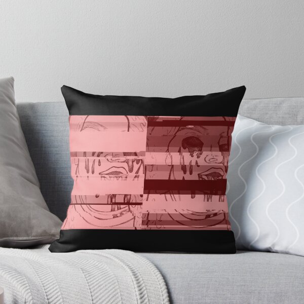 Item preview, Glitched Melting Girl Digital Illustration Red designed and sold by Bennett Swanson.