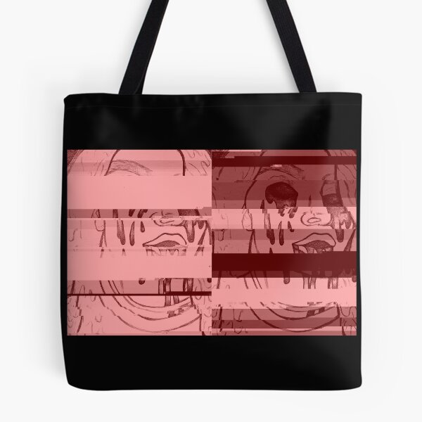 Item preview, Glitched Melting Girl Digital Illustration Red designed and sold by Bennett Swanson.