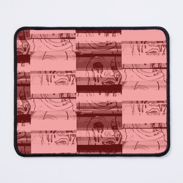 Item preview, Glitched Melting Girl Digital Illustration Red designed and sold by Bennett Swanson.