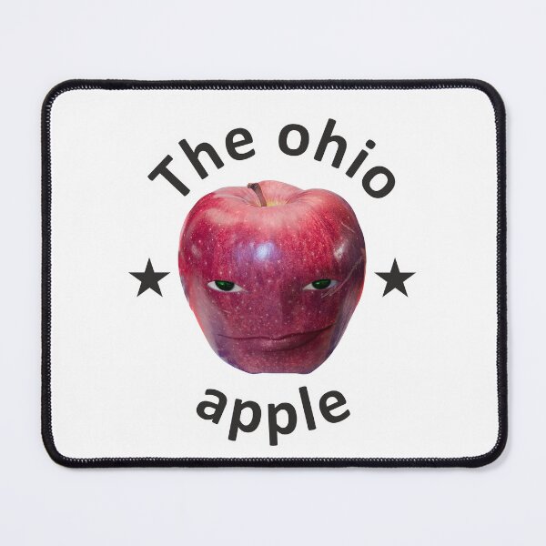 Item preview, Ohio rizz apple, apple meme from TikTok v2. designed and sold by azerbera.