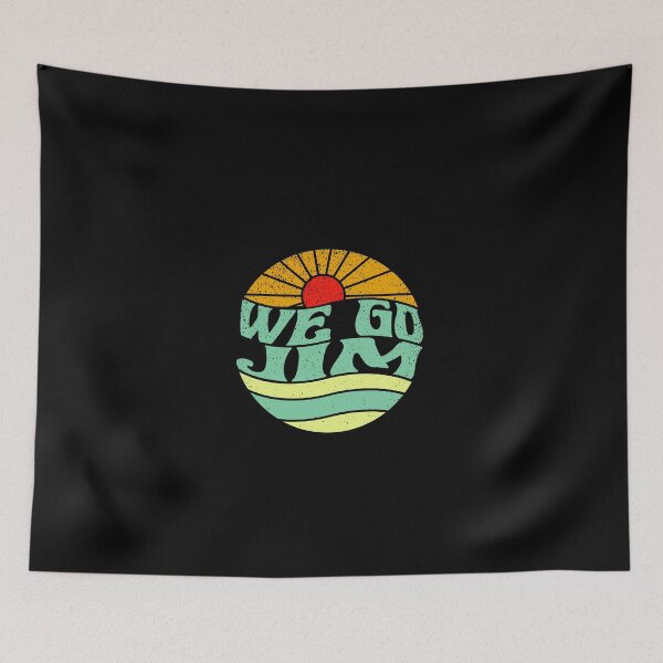 Item preview, We Go Jim - Retro Vintage Training bodybuilding Workout  designed and sold by ZETTIF ⭐⭐⭐⭐⭐.