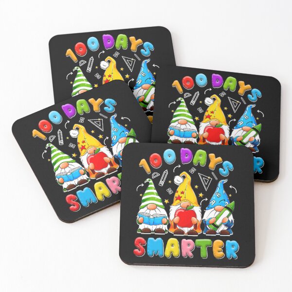 Item preview, Gnome 100 days of school Smarter Teacher designed and sold by SamArtistbyAUS.