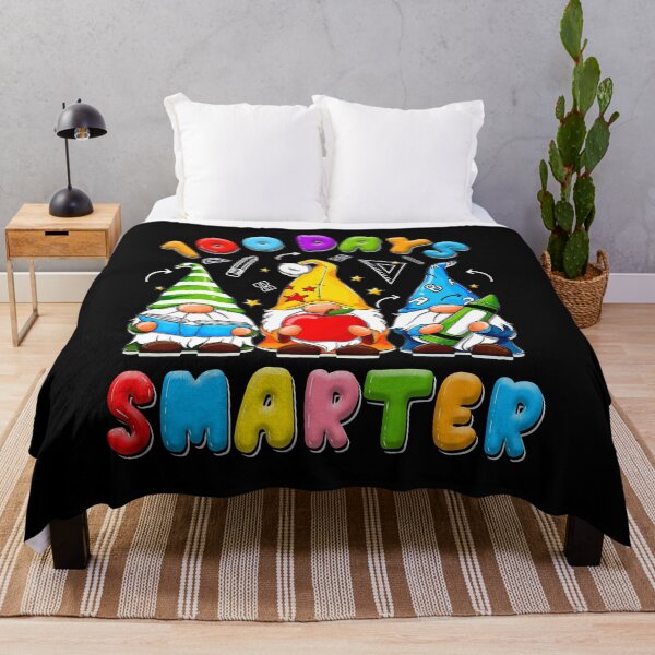 Item preview, Gnome 100 days of school Smarter Teacher designed and sold by SamArtistbyAUS.