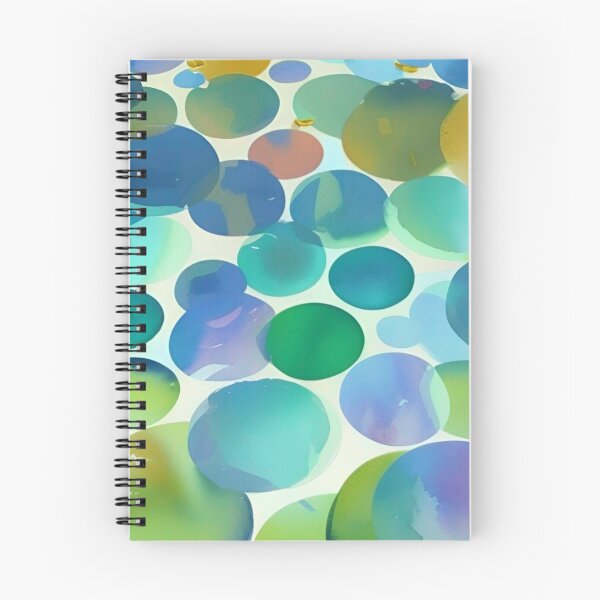 Item preview, The Intuitive Volume - Colorful Circle and Oval Shape Pattern designed and sold by bandjdesigns.