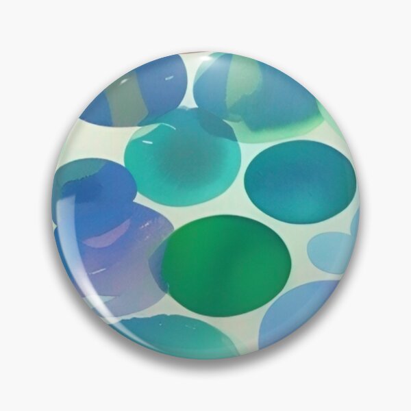 Item preview, The Intuitive Volume - Colorful Circle and Oval Shape Pattern designed and sold by bandjdesigns.