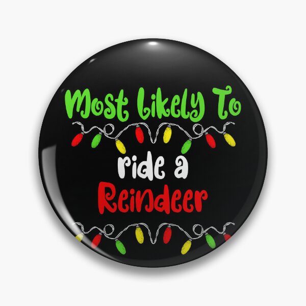 Artikelvorschau, Most Likely To Christmas Ride A Reindeer Family Christmas Gear entworfen und verkauft von DynamicDesign.
