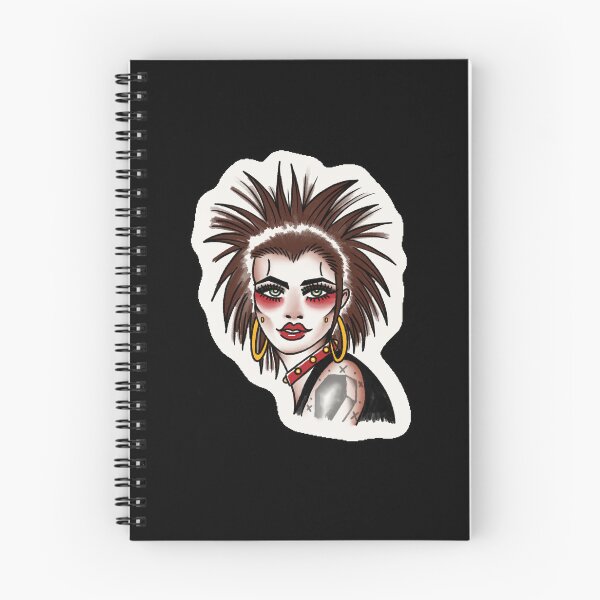 Item preview, Brunette Punk Lady  designed and sold by yamirotten.