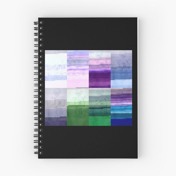 Item preview, Glitched Multicolored Skeleton designed and sold by Bennett Swanson.