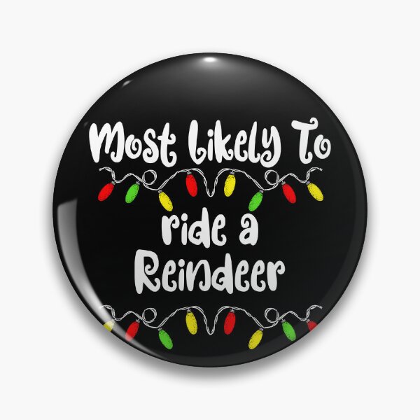 Artikelvorschau, Most Likely To Christmas Ride A Reindeer Family Christmas Gear entworfen und verkauft von DynamicDesign.
