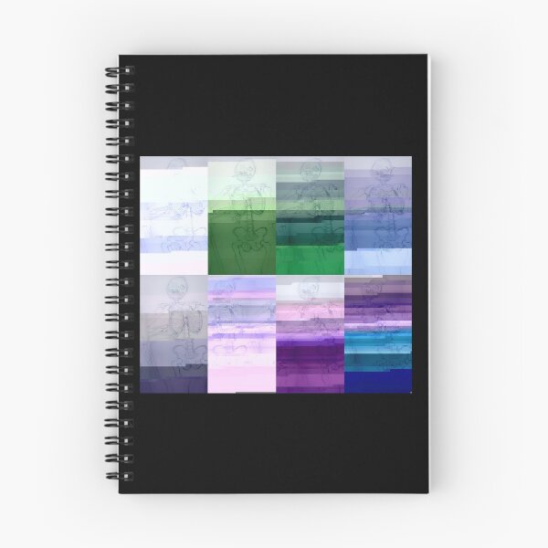 Item preview, Glitched Multicolored Skeleton Ordered designed and sold by Bennett Swanson.