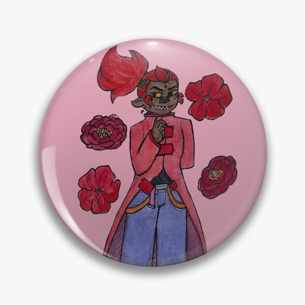 Item preview, Redson flowers designed and sold by Fem-the-Artist.