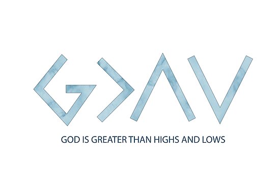 Christian Quotes - God is greater than the highs and lows - Blue Marble ...