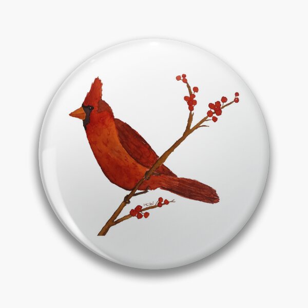 Item preview, Cardinal on a Branch designed and sold by WallaceColor.