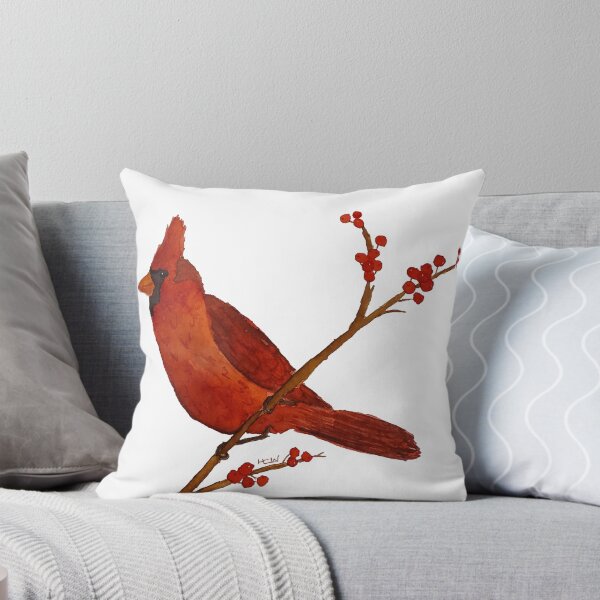 Item preview, Cardinal on a Branch designed and sold by WallaceColor.