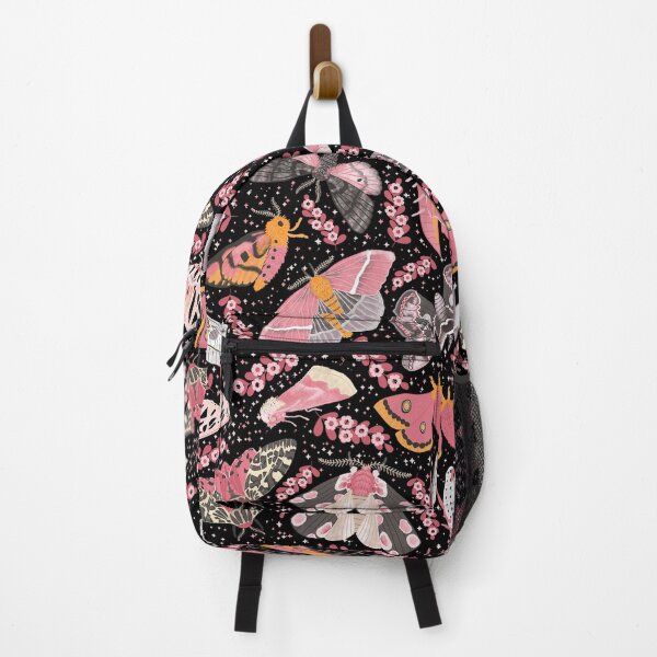 Item preview, Pink Moths - Black designed and sold by marieofroumania.