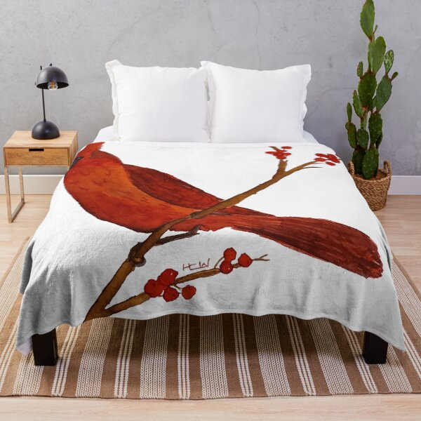 Item preview, Cardinal on a Branch designed and sold by WallaceColor.