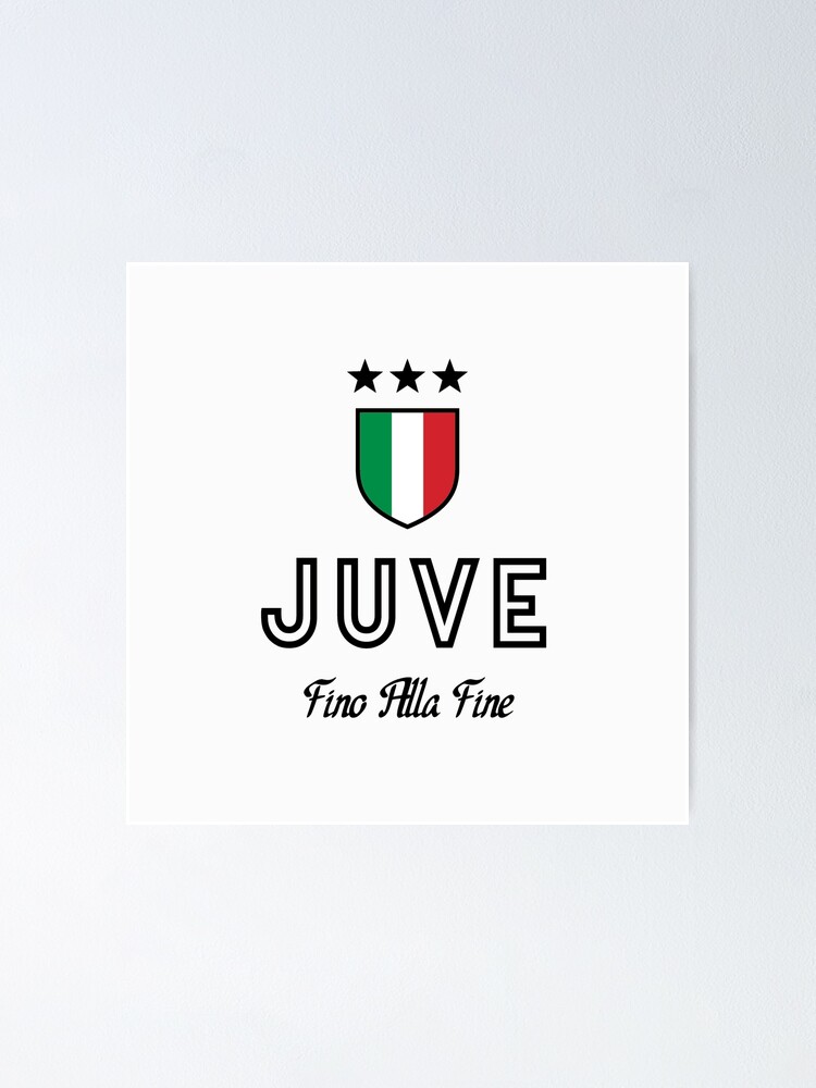 Juve Black 2 Poster for Sale by VRedBaller