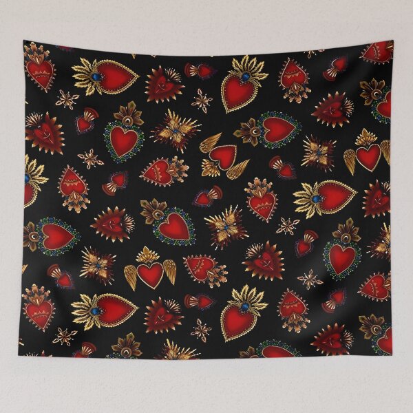 Item preview, Sacred hearts pattern designed and sold by Mony26.