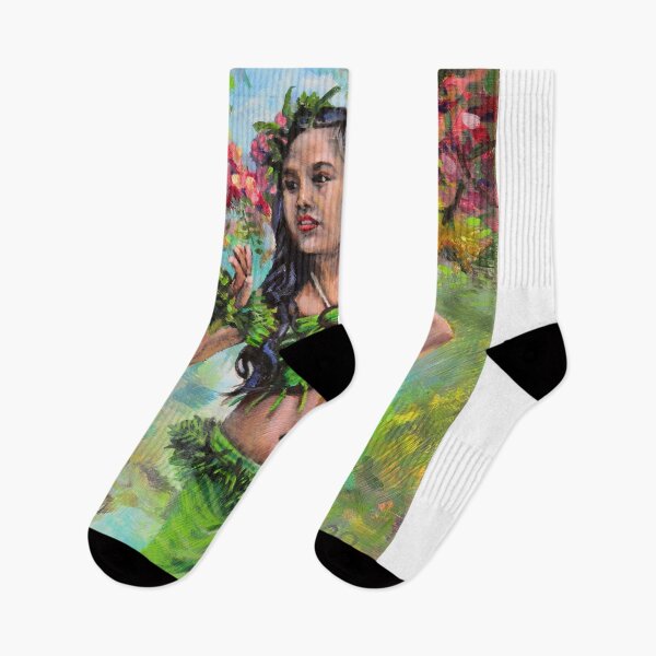 Item preview, Hawaiian Hula Girl designed and sold by AmandaFineArt.