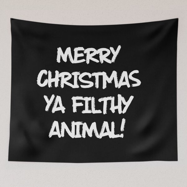 Item preview, MERRY CHRISTMAS YA FILTHY ANIMAL! Home Alone Kevin McCallister designed and sold by starkle.