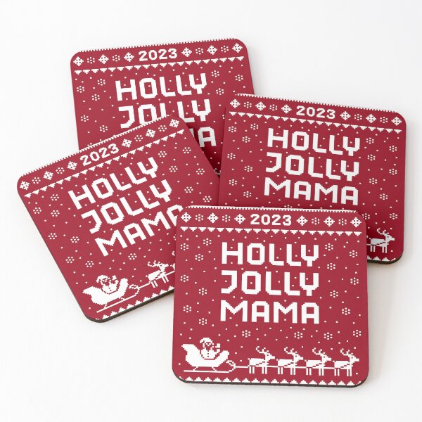 Item preview, holly jolly mama 2023 designed and sold by Fash Trendz.