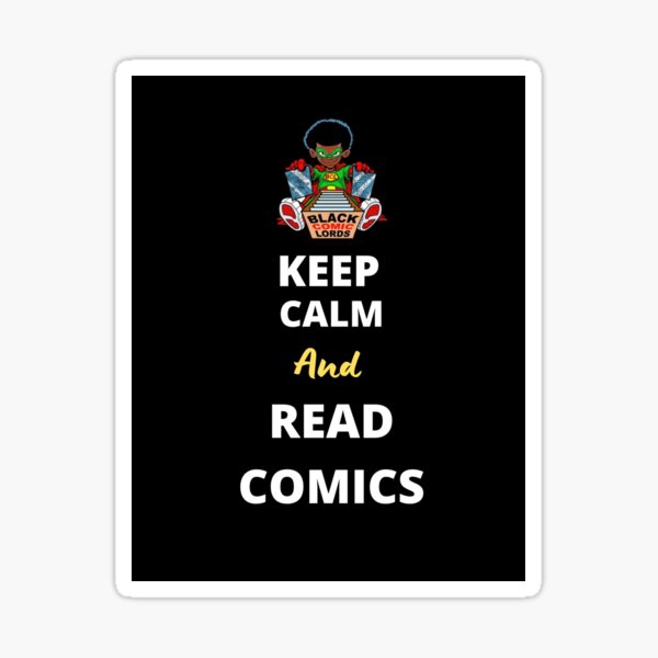 Keep Calm with BCL! Sticker