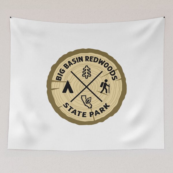 Item preview, Big Basin Redwoods State Park Log designed and sold by VanyaKar.