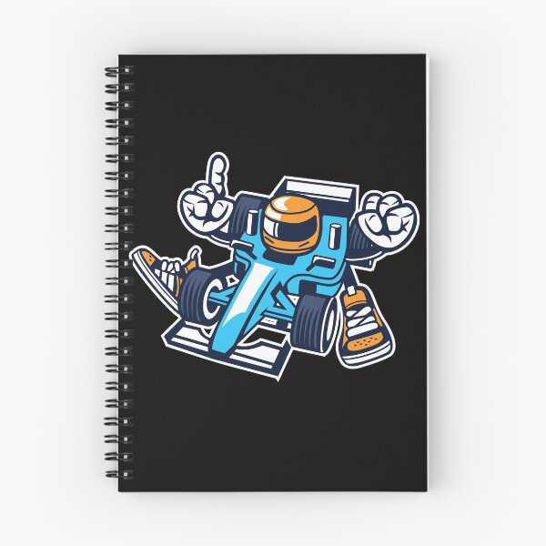Item preview, Formula One Racing Car Driver Cartoon designed and sold by ThatMerchStore.