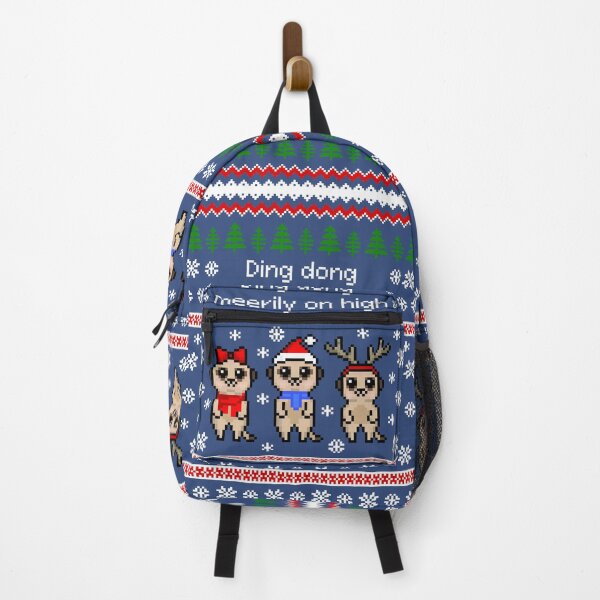 Item preview, Cute Christmas Meercats Pun Ding Dong Meerily on High designed and sold by Pixe11y.