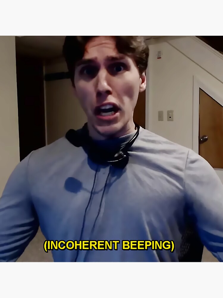 "Jerma Beeping" Sticker for Sale by ChapterCatchers Redbubble