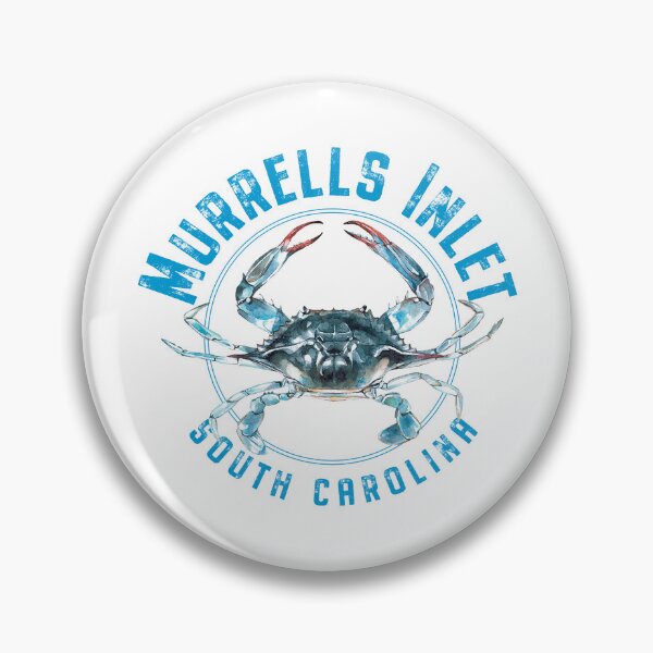 Item preview, Murrells Inlet South Carolina Blue Crab Design designed and sold by Futurebeachbum.