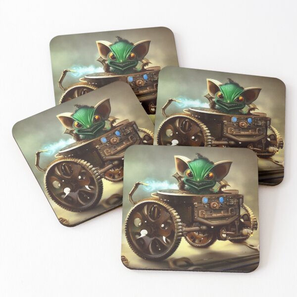Artikelvorschau, Steam-Punk-Gremlin entworfen und verkauft von Dose of Dysfunction.