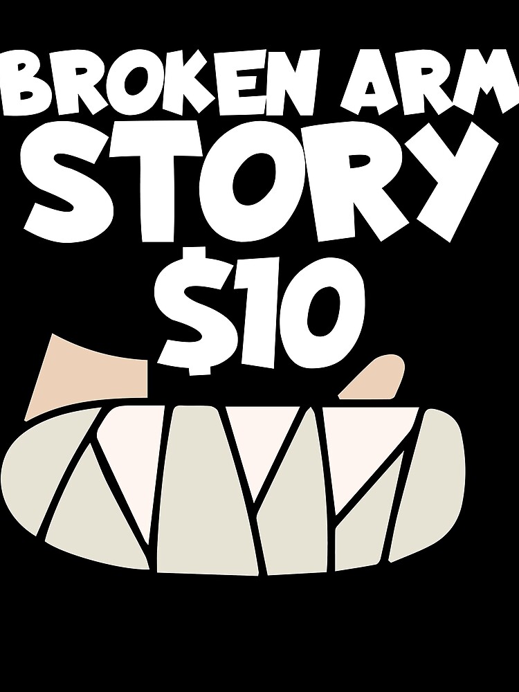 Thumbnail 3 von 3, Tuch, Broken Arm Story $10 Wrist Surgery Recovery Broken Arm Gear designt und verkauft von DynamicDesign.