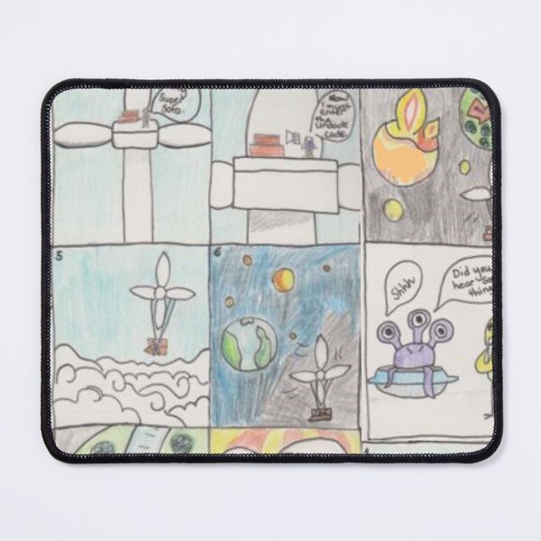 Item preview, Wind Turbine Travellers (Comic Strip) designed and sold by BeanWired.