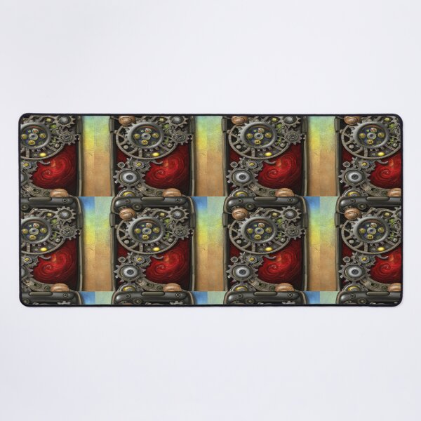 Item preview, Red steampunk-style cell phone designed and sold by DuniDesign.