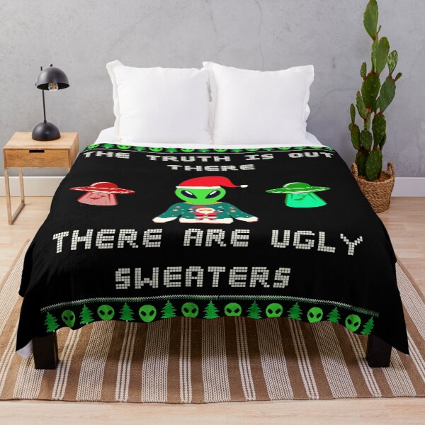Item preview, alien ugly sweater designed and sold by TygerOCatz.