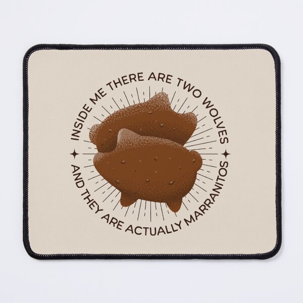 Item preview, Inside me there are two wolves - marranitos pan dulce designed and sold by abowersock.