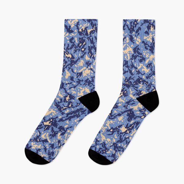 Item preview, Phantom Blue Camouflage Paint Daubs Seamless Digital Patterns designed and sold by ShopieHome.