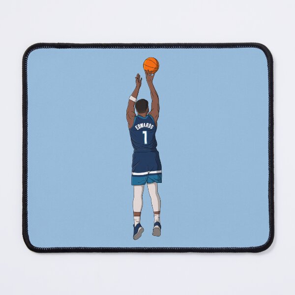 Item preview, Anthony Edwards - Minnesota Timberwolves Basketball designed and sold by sportsign.