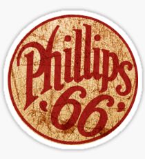 Tankstellezeichen USA der Phillips 66 Sticker