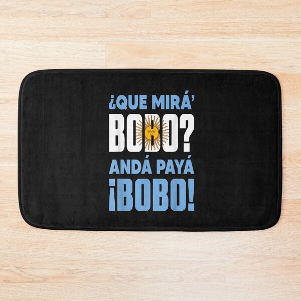Item preview, Qué mirás bobo, andá pa' allá funny speech T-Shirt designed and sold by Blue-Rechard.